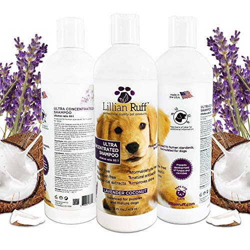 Lillian Ruff Professional Dog Shampoo Concentrated Dog Shampoo with