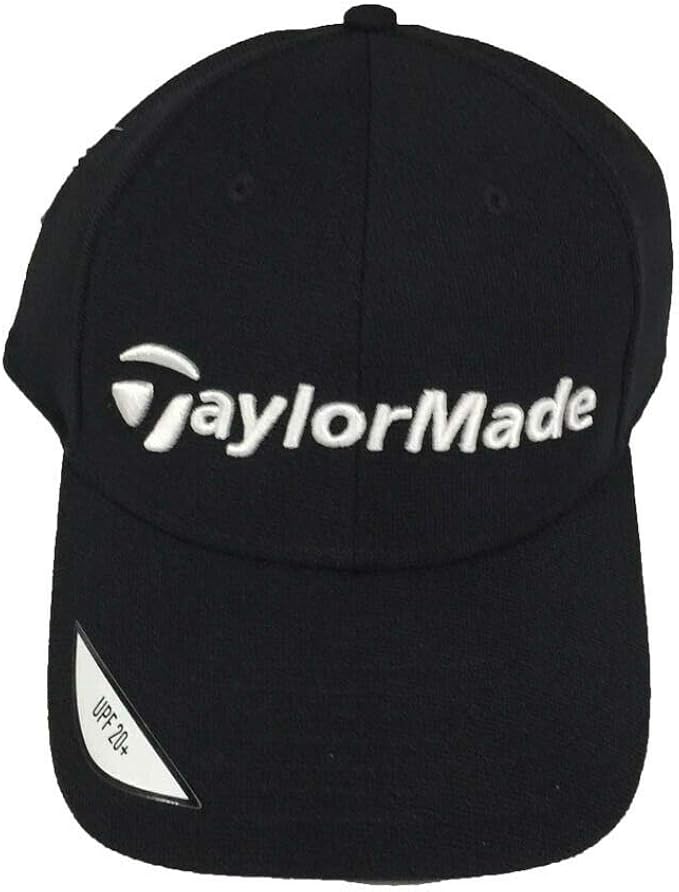 1PCS Golf Casual Adjustable Fit Cap Hat (Black/White) Clothing