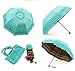 Honeystore Princess Lace Ultraviolet-Proof Folding Umbrella Anti-uv Dome Parasol