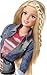 Barbie Style Doll, Jean Jacket and Black/White Shirt