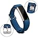KingAcc Fitbit Alta HR Bands, Fitbit Alta Bands, Silicone Replacement Band for Fitbit Alta HR, Fitbit Alta, With Metal Buckle Wristband Strap Women Men Large Small Black, White, Purple, Blue, Red