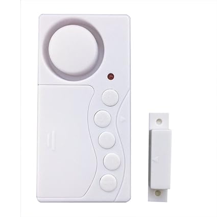 Rrimin Magnetic Wireless Window Door Sensor Detector Monitor Security Load Alarm