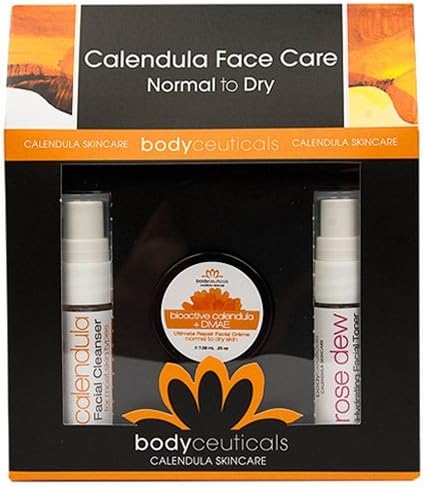BodyCeuticals Face Collection Travel Pack, Normal to Dry