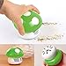 Makhry Mushroom Shaped Mini Vacuum Cleaner (Green)