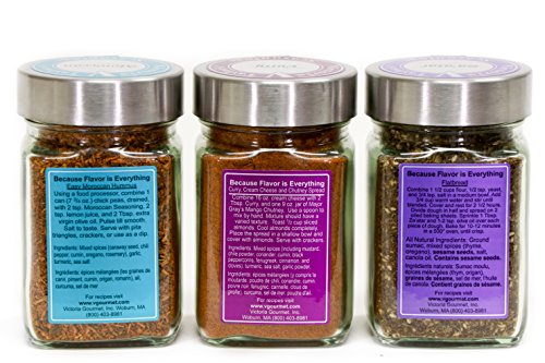 Exotic Blends - 3 spice blends from around the world.