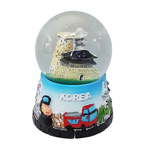 SJ Craft Korea City Snow Globe Medium Size Seoul Jeju Kyeongju Landmark Buy Online in UAE