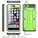 SUPCASE [Unicorn Beetle Pro Series] Case Designed for Apple iPhone 6 Plus 5.5 Inch display w/ Built-in Screen Protector (Green)