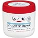 Eucerin Advanced Repair Cream - Fragrance Free, Full Body Lotion for Very Dry Skin - 16 oz. Jar