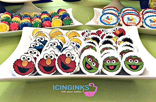 Icinginks Latest Edible Printer Bundle, Includes 50 Edible Sheets, Refillable Edible Cartridges, Edible Cleaning Kit, Cake Printer, Edible Ink Printer, Edible Image Printer, Canon Edible Printer