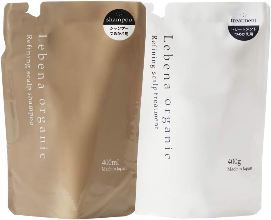 シャンプー ＆ トリートメント 詰め替え セット レベナ オーガニック 400ml＆400g しっとり 高保湿リンス ボタニカル スカルプ ノンシリコン アミノ酸シャンプー 無添加 セラミド 植物幹細胞 配合