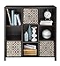 ClosetMaid 16058 Premium Adjustable 9-Cube Organizer, Black Walnut