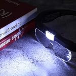 YOCTOSUN-Rechargeable-Head-Magnifier-Glasses-Eyeglasses-Magnifier-with-2-LED-Lights-and-Detachable-Lenses-15X-25X-35X5X-Best-Magnifying-Glasses-for-Reading-and-Hobby