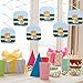 Big Dot of Happiness Boy Teddy Bear - Baby Shower or Birthday Party Hanging Decorations - 6 Count
