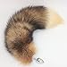 Fosrion Versatile Tail Stainless Steel Fox Tail: Sensual Anal Plug & Stylish Keychain (Medium Plug, Red)