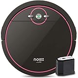 NOISZ by ILIFE S5 Robot Vacuum Cleaner, ElectroWall, Tangle-Free Suction Port, Quiet, Automatic Self-Charging Ideal for Pet C