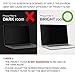 SenseAGE Anti-Blue Light Privacy Screen Protectors Filter for Apple Macbook Pro 13.3