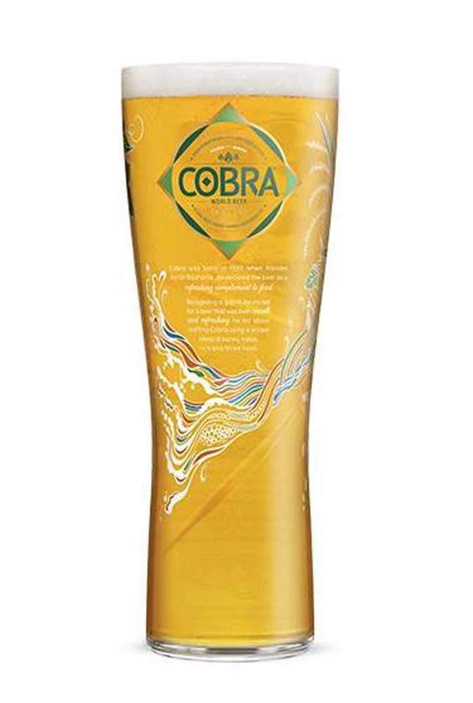 Cobra Pint Glass Original Glass / Glasses / Barware CE 20oz