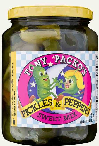 Tony Packos, T.P. Sweet Mx Pkl Pepper, 24 Ounce