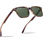 CARFIA Polarized Men's Sunglasses UV400 Protection for Driving Fishing Cool Man Acetate Shades CA5354L