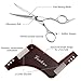 Beard Kit & luxury Beard Grooming Kit For Man 6 Pcs -Unscented Beard Oil Leave-in Conditioner,Beard Balm, Beard Comb,Beard Brush,Beard Scissors,Beard Shaping templat,Beard Growth & Shaping Gift set