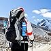 Valourgo Collapsible Water Bottle - BPA Free Silicone Foldable Water Bottle for Travel, Sports,Outdoor and Gym, 20 oz