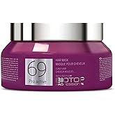 Biotop Professional 69 Pro-Active Hair Mask - Anti Frizz + Deep Conditioning Hair Mask with Almond Oil, Coconut Oil & Avocado Oil - Suitable for Wavy, Curly & Naturally Textured Hair (18.6oz)
