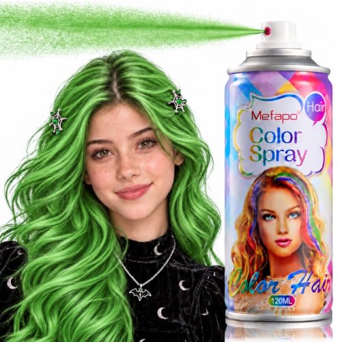 Green Hair Spray