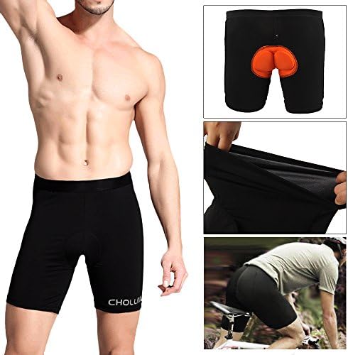 Chollima Silicon Gel Padded bike Underwear Shorts Breathable and Lightweight XXL