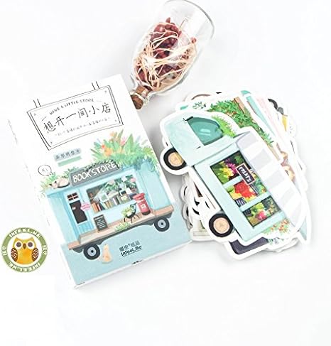 ダイカット ポストカード 型抜き 30枚 セット ケータリングカー おしゃれ