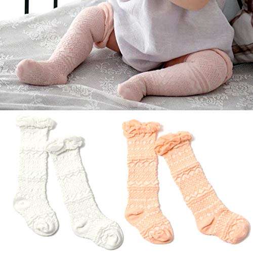Elesa Miracle 2pc Cozy Soft Toddler Baby Leg Warmers Knee High Stocking