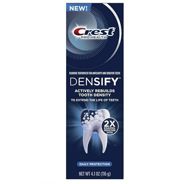 CREST, TOOTHPASTE DENSIFY DAILY PROTECTION, 4.1 OUNCE