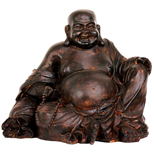 UPC 849527035825, Oriental Furniture 8&quot; Sitting Laughing Buddha Statue