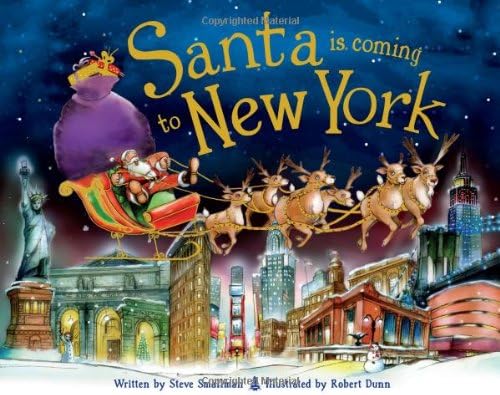 Santa Is Coming to New York Hardcover โ October 1, 2012