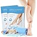 2 Pairs Exfoliating Foot Peel Mask, Baby Soft & Smooth Feet, Peeling Away Rough Dead Skin & Calluses in 1-2 Weeks, Repairing Exfoliant