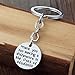 Best Teacher Gift It Takes a Big Heart to Help Shape Little Minds Charm Love Heart Pendant Key Chain (F)