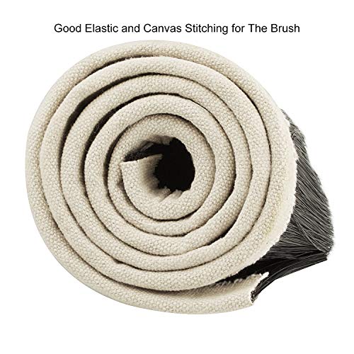 Acrux7 Dust Shoe Brush, 100mm Engraving Machine Dust Cover Nylon CNC