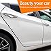 Carmoni 16Ft(5M) Car Door Edge Guards Trim Rubber Seal Protector Guard Strip Car Protection Door Edge Fit for Most Car-Black