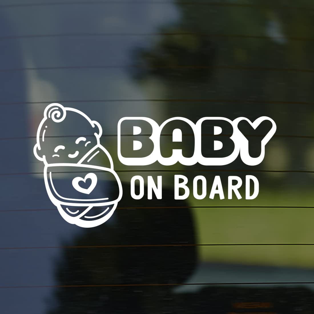Baby on Board car Sticker Window Sign Funny newbord Child Vinyl Decal