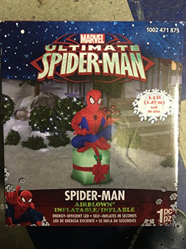 Marvel Spiderman 3.5 ft Airblown inflatable Christmas Decor