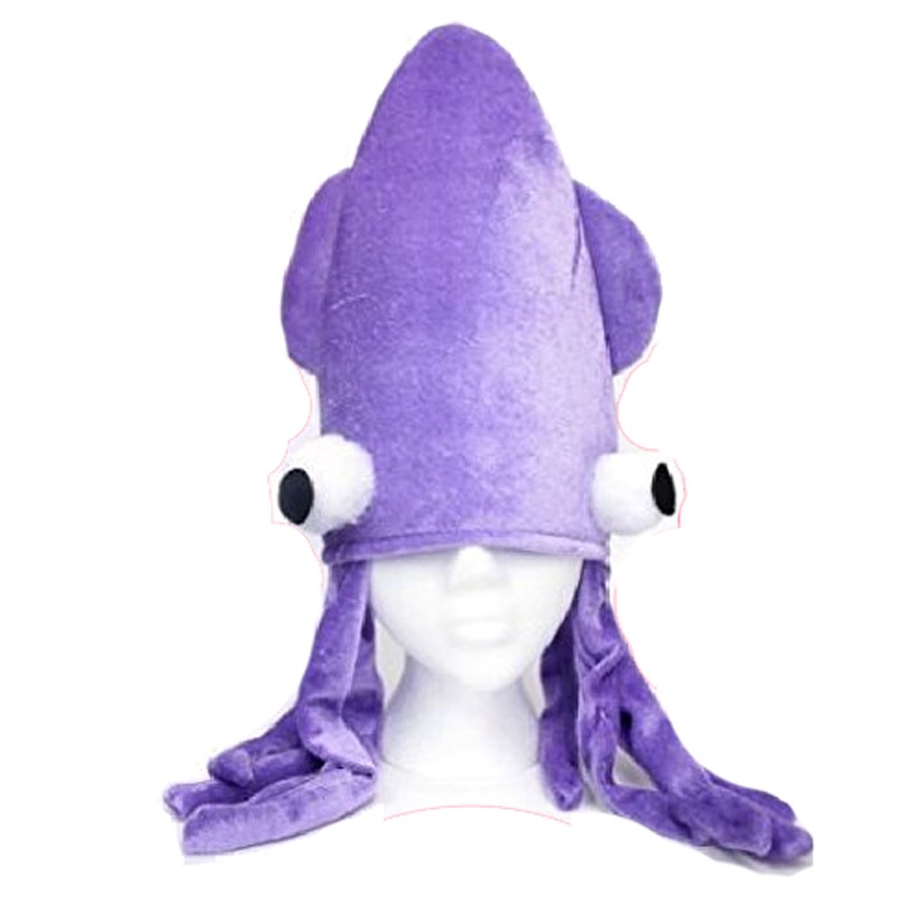 MyPartyShirt Purple Squid Hat Amazon.co.uk Clothing MyPartyShirt Purple Squid Hat Amazon.co.uk Clothing