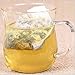 Angelduck Disposable Drawstring Tea Filter Bags, Empty Heat Seal, Pack of 100