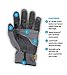 Winter Work Gloves for Men by Mechanix Wear: Wind Resistant - Insulated with 3M Thinsulate, Touchscreen, Abrasion Resistant (XX-Large, Black/Grey)