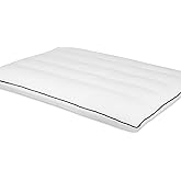 MINUPWELL Ultra Thin Pillows, Flat Pillows for Sleeping Thin with 7D 2.5 in Height Support, Slim Bed Pillows for Stomach Sleeper,Low Profile Pillow King Size - 18x36 in
