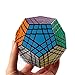 Coogam Shengshou 5x5 Megaminx Cube Gigaminx Speed Cube Puzzle Toy Black