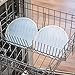 Bumkins Silicone Grip Dish Lid 2 Piece, Clear