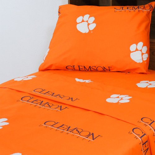 Clemson Tigers Bedding, Clemson Bedding Set