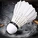 ZHENAN 12-Pack Advanced Goose Feather Badminton Shuttlecocks with Great Stability and Durability,Indoor Outdoor Sports Hight Speed Training Badminton Birdies Balls