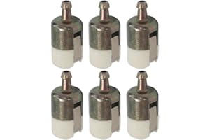 Hipa 125-527 Fuel Filter 13120507320 for ECHO String Trimmer SRM210 GT200 SRM225 SRM210 SRM2100 GT225 PAS225 PB200 PB250 PB250LN PE200 PE2100 PE211 ES210 ES250 HC150 HC151 Mantis Tiller