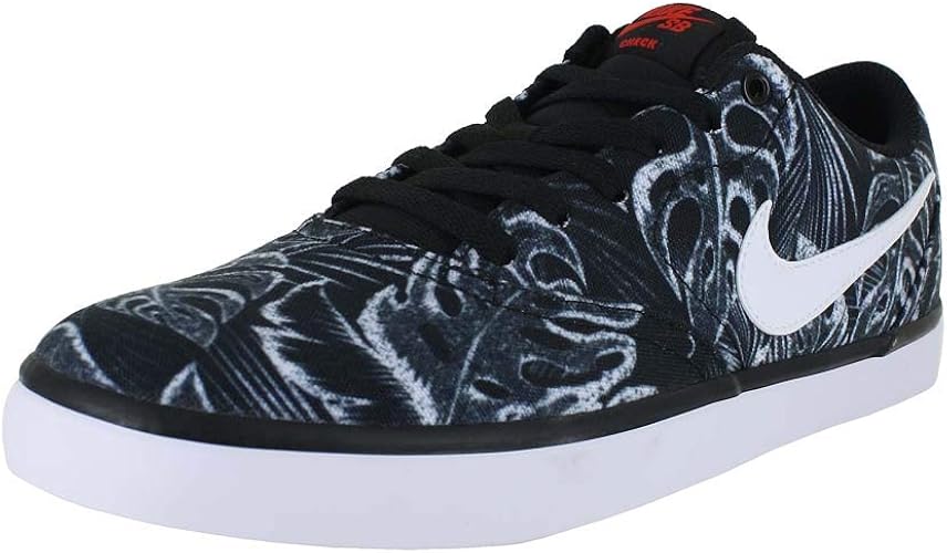 black nike canvas trainers