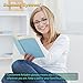 Reading Glasses Set of 3 Quality Spring Hinge Womens Readers Stylish Striped Glasses for Reading +1.75